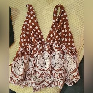 Free People Blouse Top